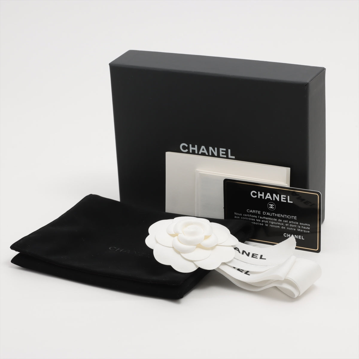 Chanel Caviar Black Fold Wallet for Women - Luxury Leather Wallet with Card Slots & Coin Pocket - Perfect for Everyday Use & Gift Giving