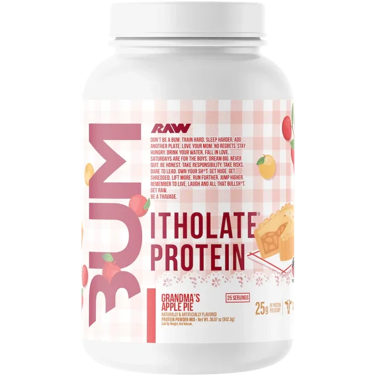 CBUM Itholate Protein Powder by RAW Nutrition - Premium Whey Isolate for Muscle Recovery & Growth - Ideal for Post-Workout, Gym, Fitness & Bodybuilding