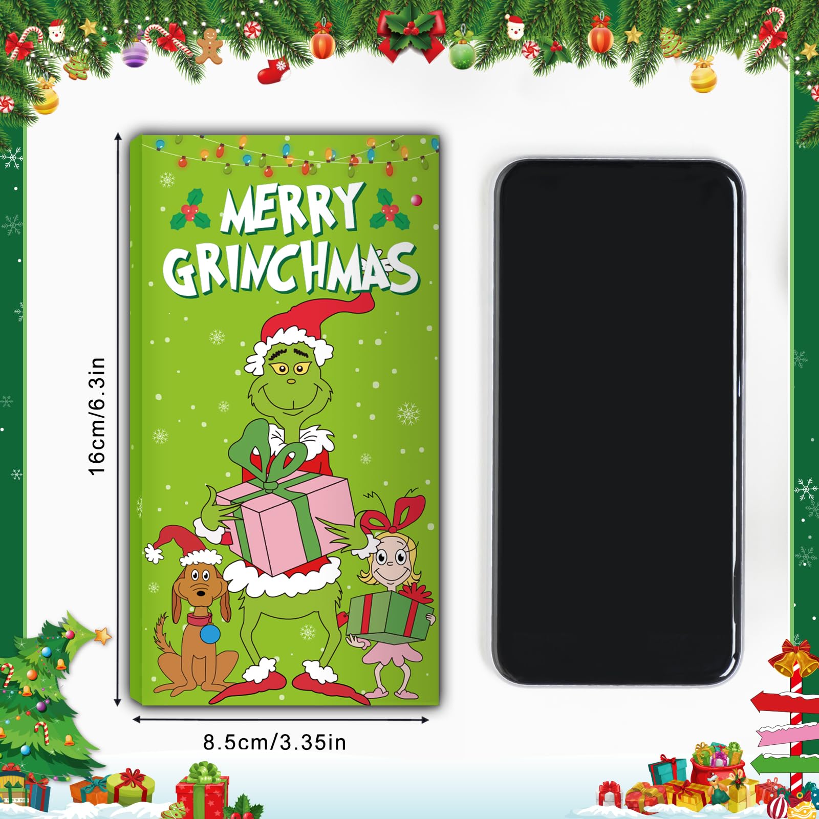 Christmas Money Explosion Gift Box - Pop Up Card with Confetti for Kids & Adults | Fun Cash Gift for Holidays