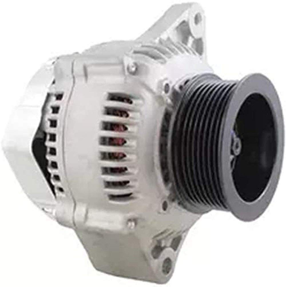 Komatsu Excavator Alternator 600-861-3410 for PC60-7 PC120-6E0 PC160LC-7 PC200-7 Engine 4D102E - Heavy Duty Replacement Part for Construction Equipment