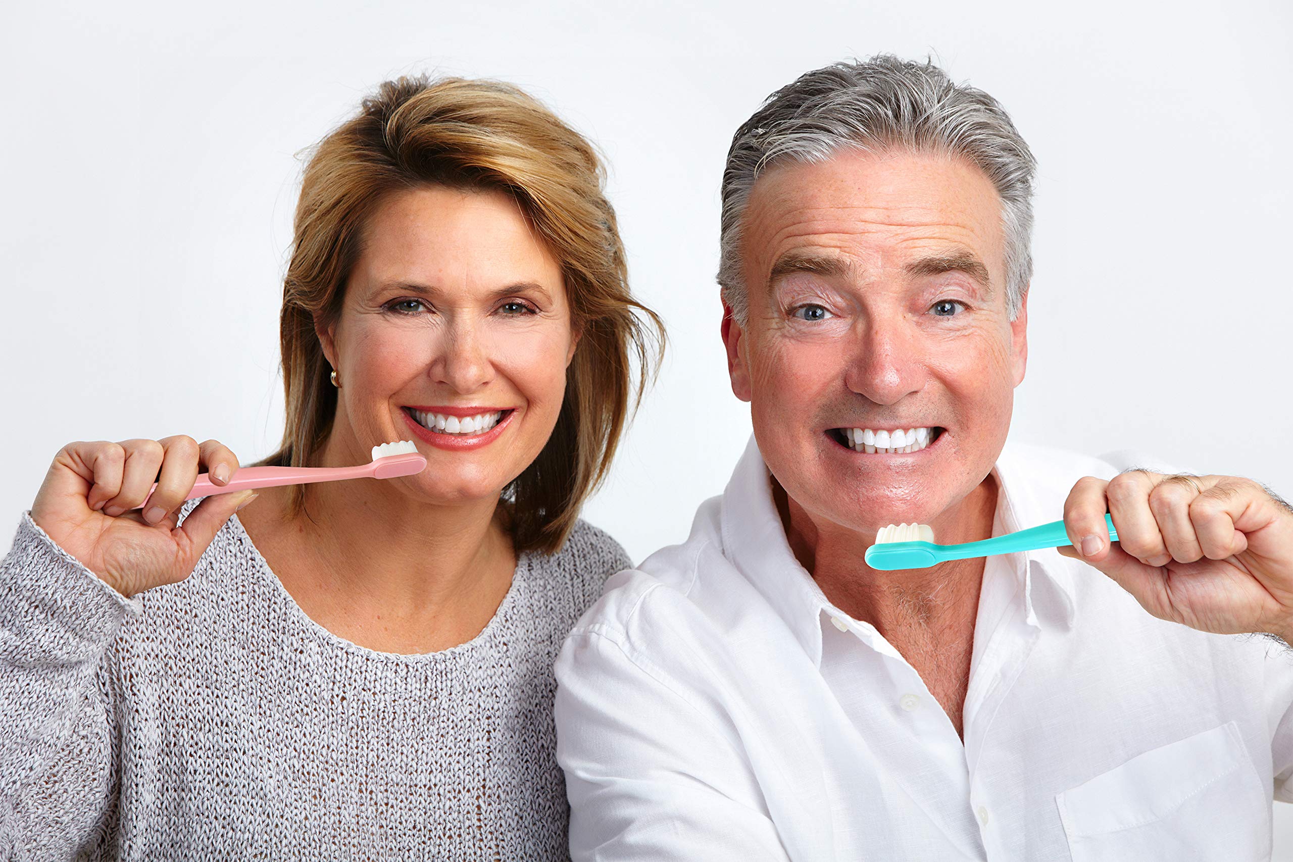 Extra Soft Toothbrushes for Adults - 20,000 Ultra Fine Bristles, Gentle Gum Care for Sensitive Teeth, Super Soft Nano Toothbrush Set | Perfect for Travel, Daily Oral Hygiene & Post-Dental Care