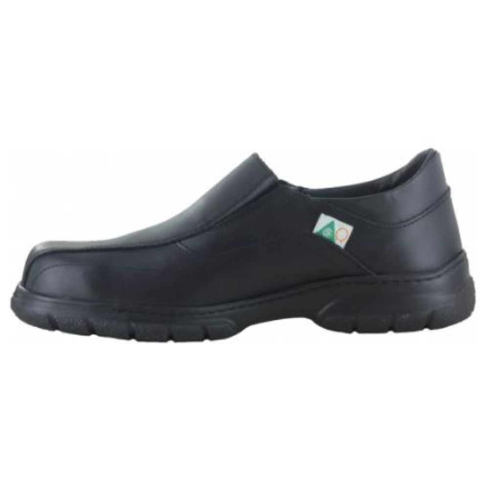 Mellow Walk Quentin Men's Slip-On Composite Toe Work Shoes - Metal Free, Lightweight & Comfortable for Construction, Warehouse & Industrial Safety Work