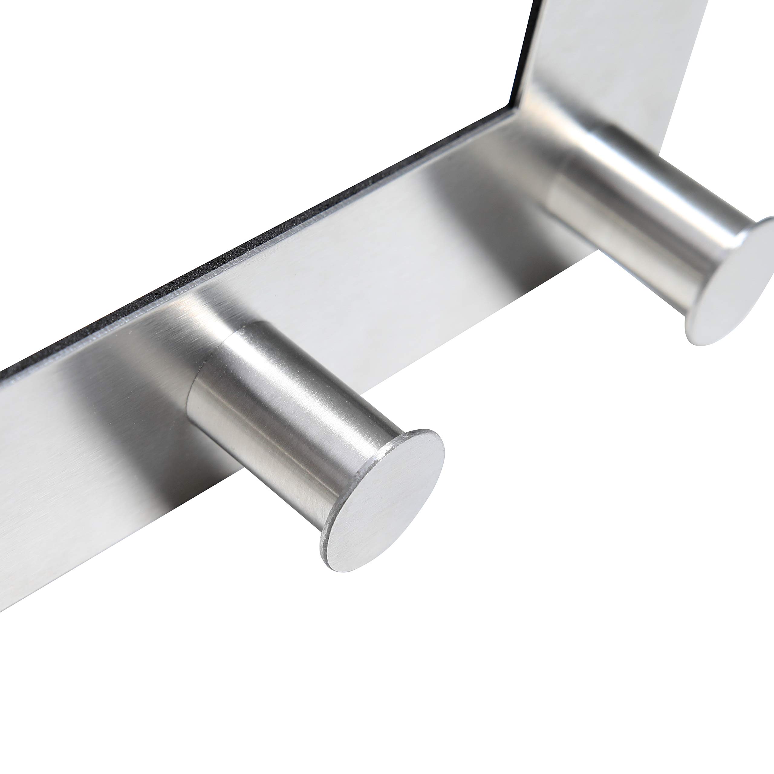 280517 Heavy Duty Over The Door Hooks with 6 Hooks - Space Saving Storage Solution for Bathroom, Bedroom, Closet & Entryway Organization