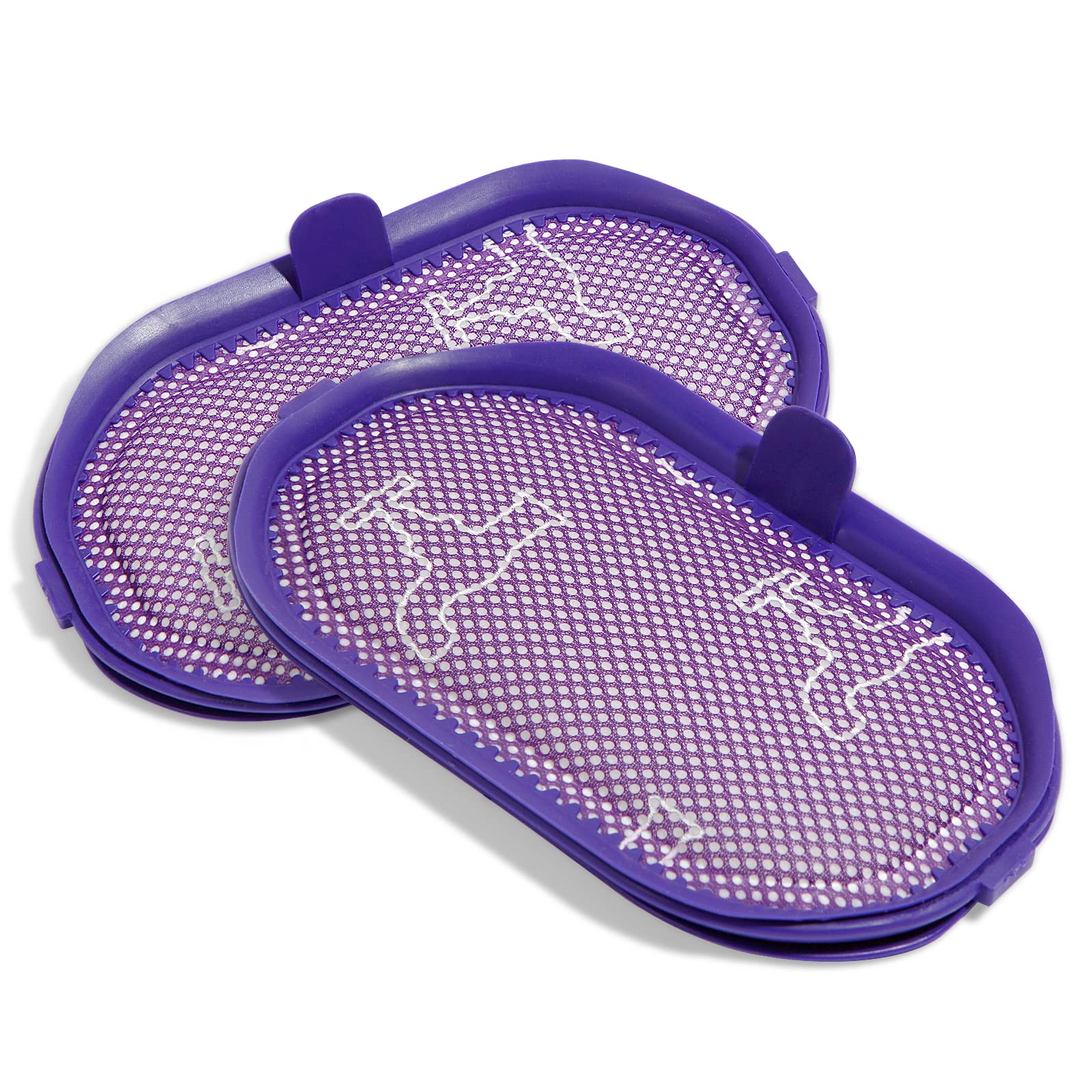 Dyson Vacuum Replacement Washable Filter (2 Pack) - Compatible with DC30, DC31, DC34, DC35, DC44, DC56 Models - Pre-Filter Part #917066-02 - Perfect for Pet Hair, Dust & Allergen Removal - Keep Your Dyson Running Like New