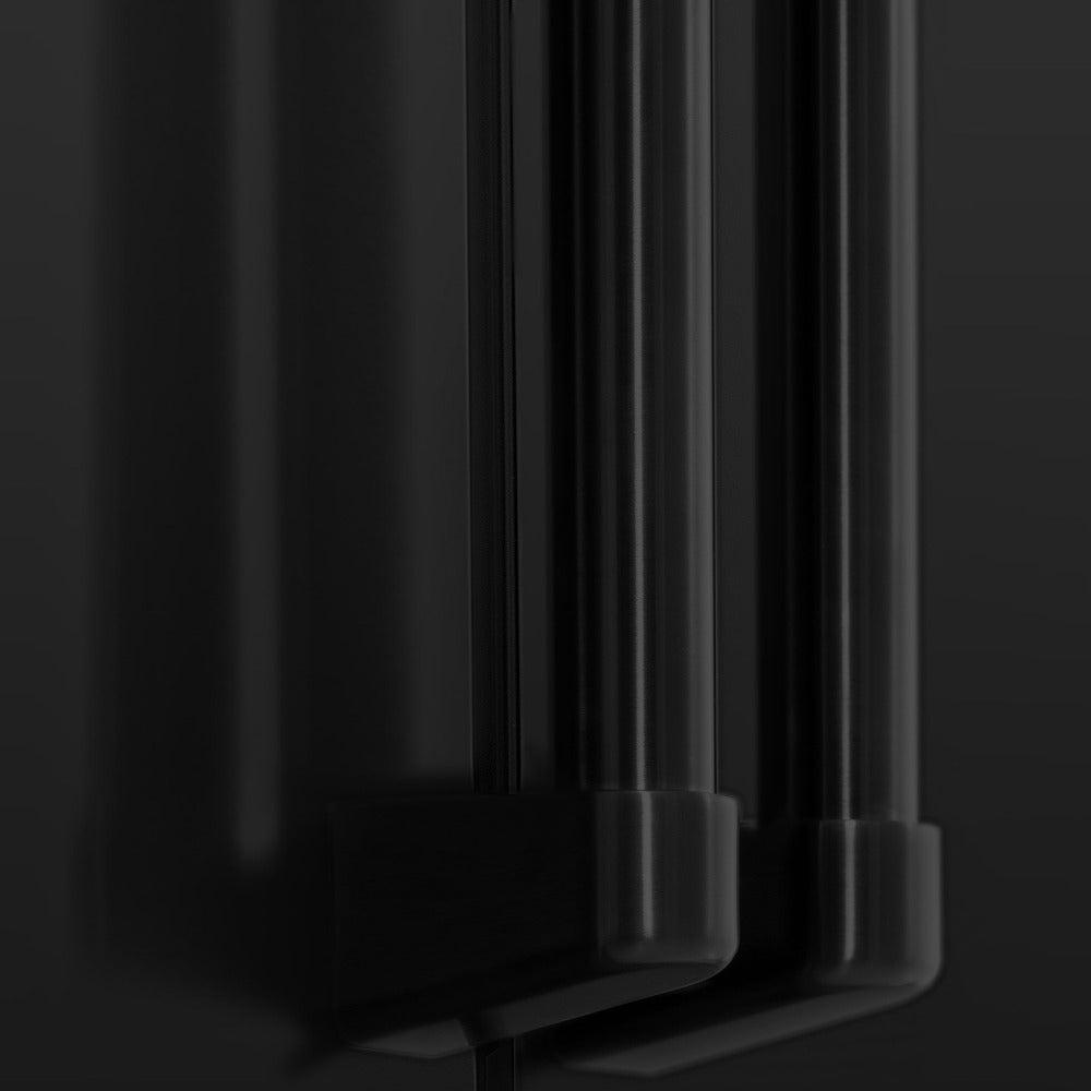 ZLINE 36 Inch Counter Depth French Door Refrigerator - 21.6 cu ft Capacity, Fingerprint Resistant Black Stainless Steel, Built-in Water & Ice Dispenser (RFM-W-36-BS) | Perfect for Modern Kitchens, Open Floor Plans & Entertaining Guests