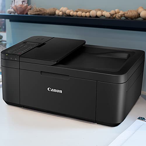 Canon PIXMA TR4720 Wireless All-in-One Printer with Auto Document Feeder - Mobile Printing, Copy, Fax & Scanner | Includes USB Cable & Business Software Kit | Perfect for Home Office & Small Business Use