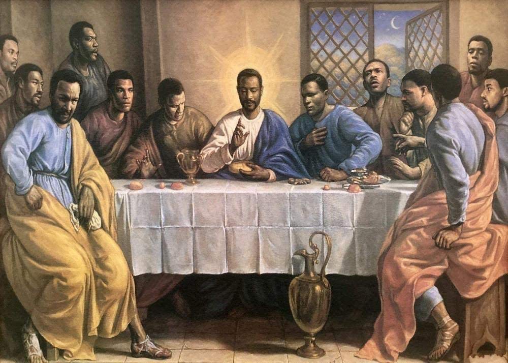 500-Piece African American Last Supper Jigsaw Puzzle - Educational & Relaxing Brain Game for Adults & Teens - Perfect for Family Bonding, Stress Relief & Home Decor