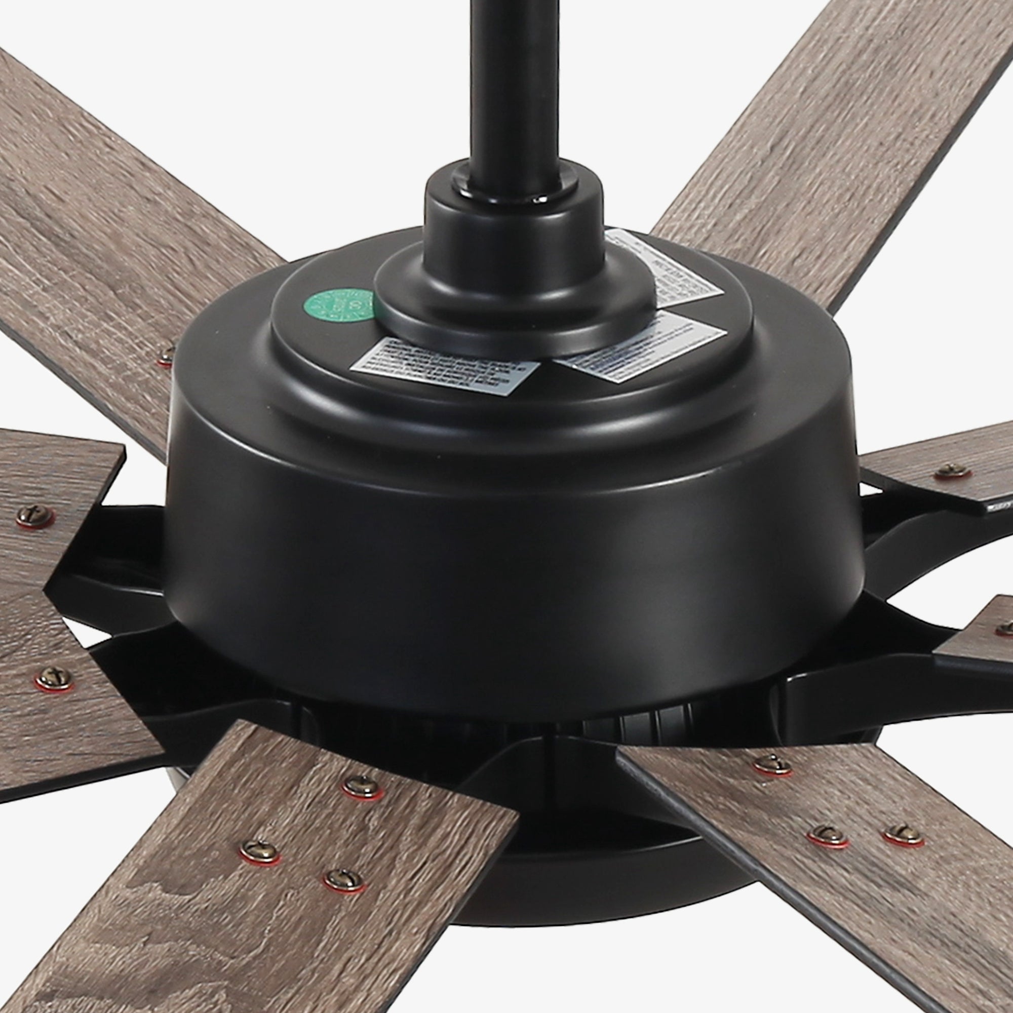 65 Inch Teresa Modern Double Sided Blades Ceiling Fan with Remote Control & LED Light - Perfect for Living Room, Bedroom and Outdoor Patio Cooling
