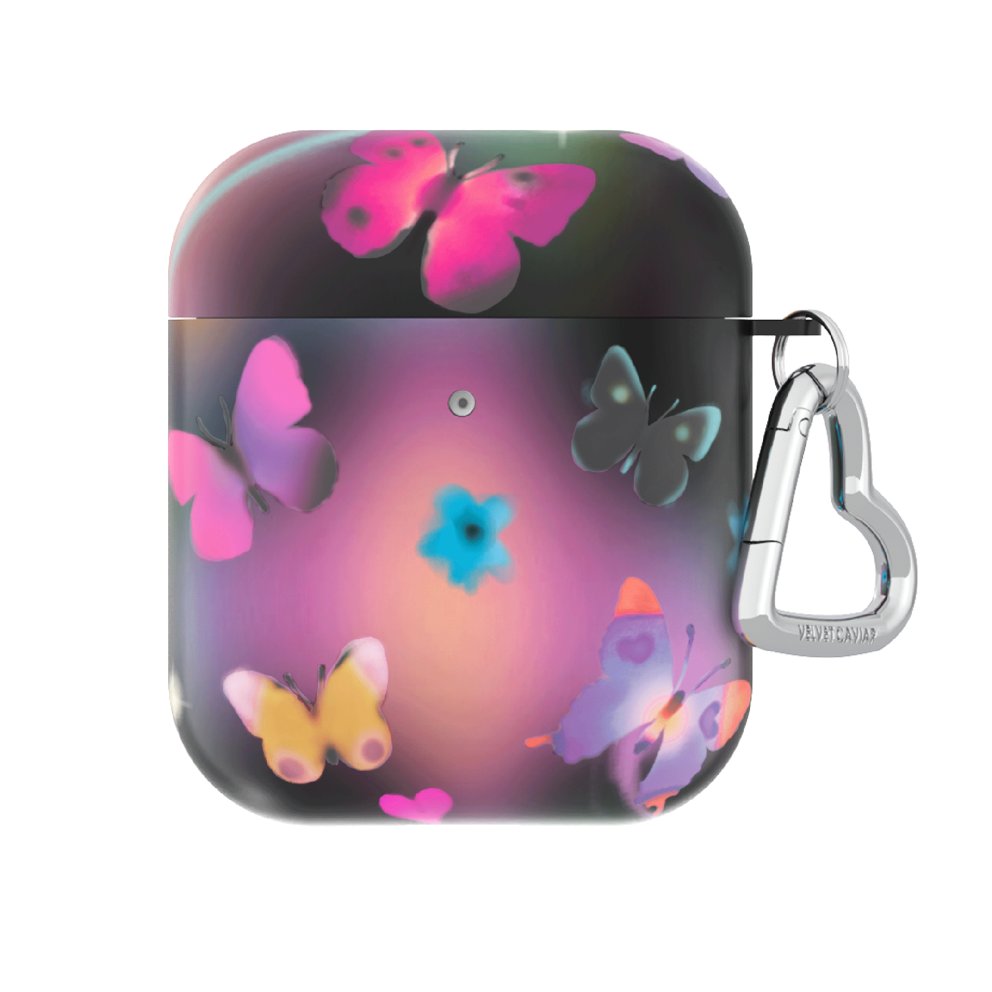 Aurora Butterfly AirPod Case - Cute & Protective Cover for Apple AirPods 1/2/3 & Pro - Perfect for Travel, Work & Everyday Use