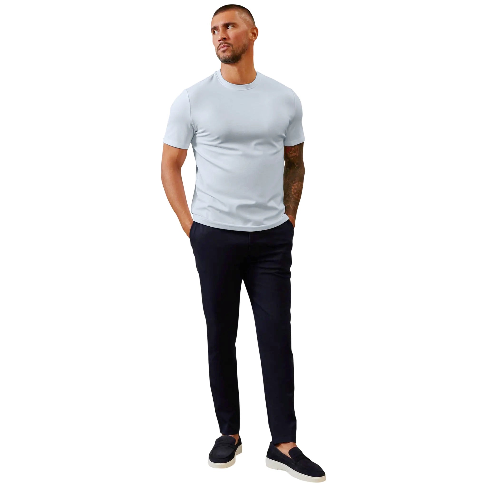 Premium Belier Pebble T-Shirt for Men & Women - Soft Comfortable Casual Tee for Everyday Wear, Outings & Relaxation