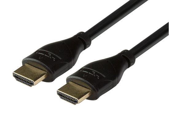 0.3m HDMI 2.0 High Speed Cable 10Gbps 4K Ultra HD 2160p @60Hz HDR Ethernet Slim Design - Perfect for Gaming, Home Theater & Smart TV Setup