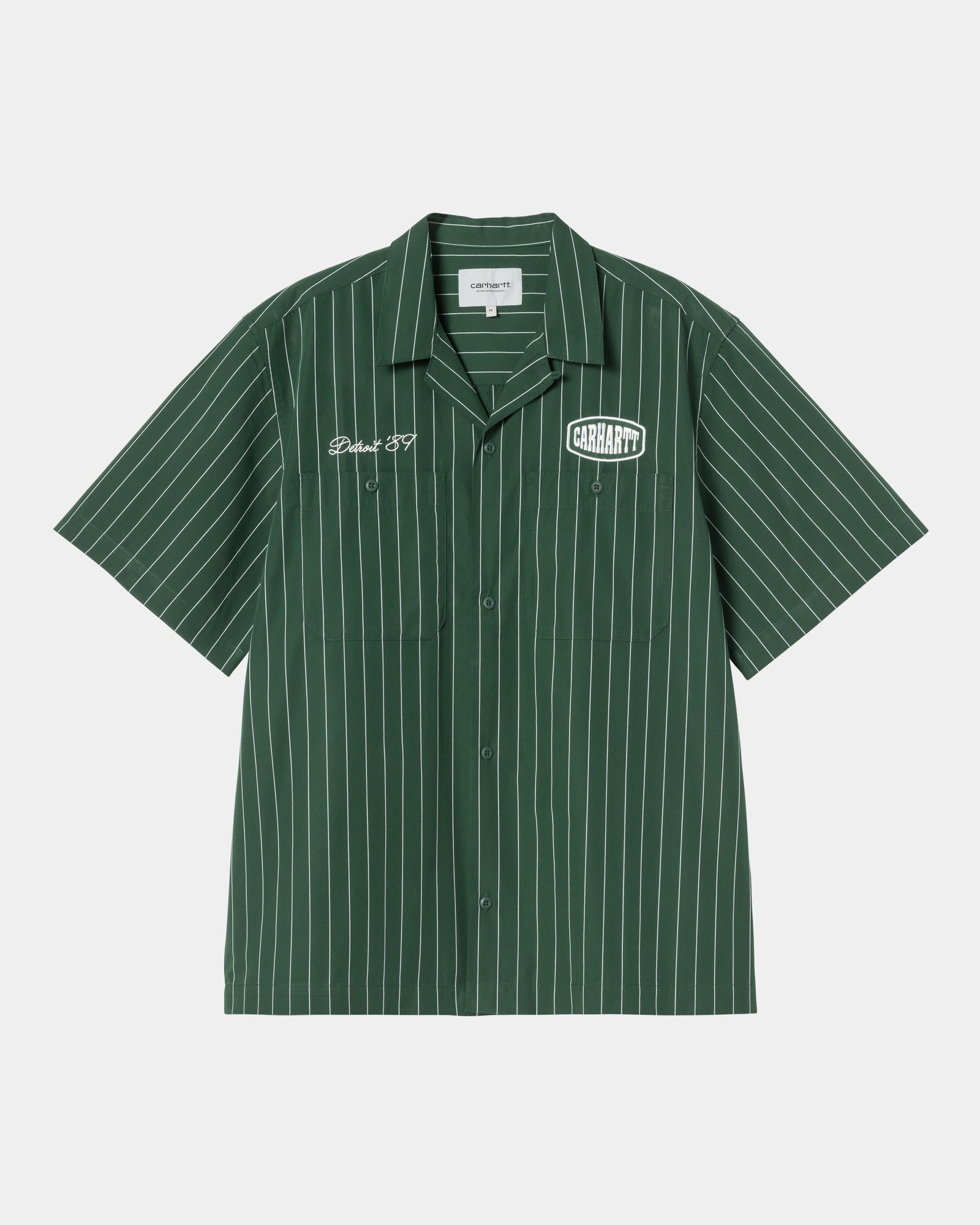 Hendry Shirt for Men | Conifer Green & Wax Seaton Stripe Casual Button Down Shirt | Perfect for Office, Date Night & Outdoor Adventures