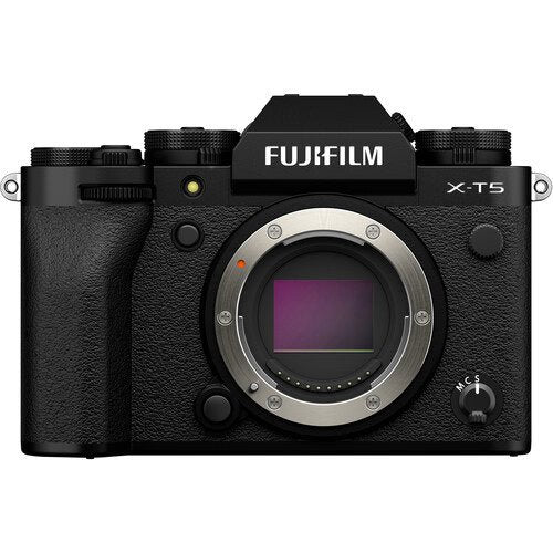 Fujifilm X-T5 Mirrorless Digital Camera Body Only - Professional 40MP APS-C Sensor, 5-Axis IBIS, 4K Video for Photography & Vlogging