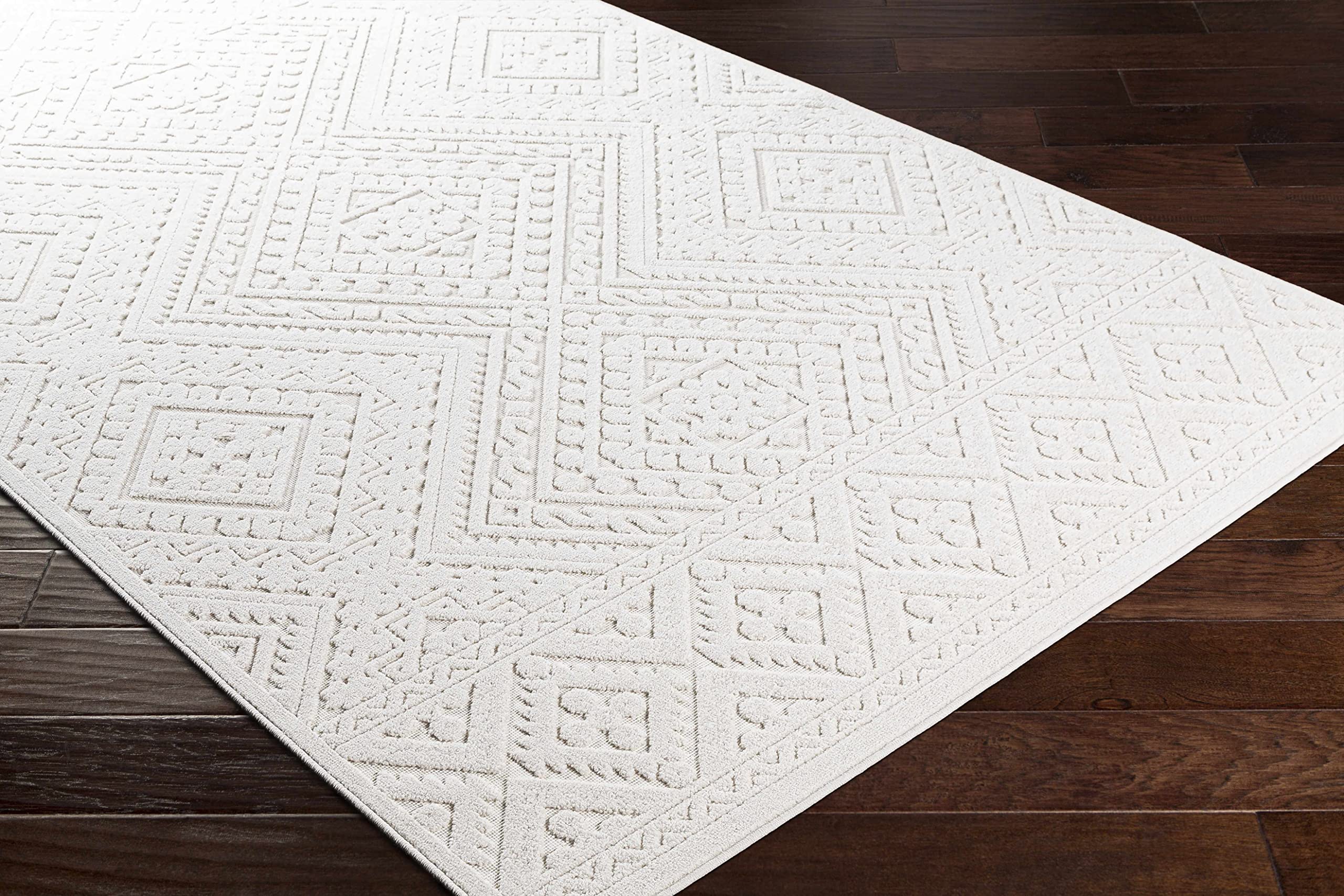 Hauteloom Trigg Soft Plush Area Rug for Living Room, Bedroom, Patio - 7'10