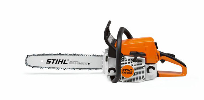 Stihl MS 250 Professional Gas Chainsaw with 16-Inch Bar - Powerful Wood Cutting for Homeowners & Landscaping | Perfect for Tree Trimming, Firewood Cutting & Storm Cleanup
