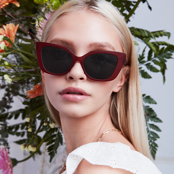 Sustainable SOPHIA Ruby Prescription Glasses - Eco-Friendly Eyewear for Clear Vision | Perfect for Reading, Working & Outdoor Activities