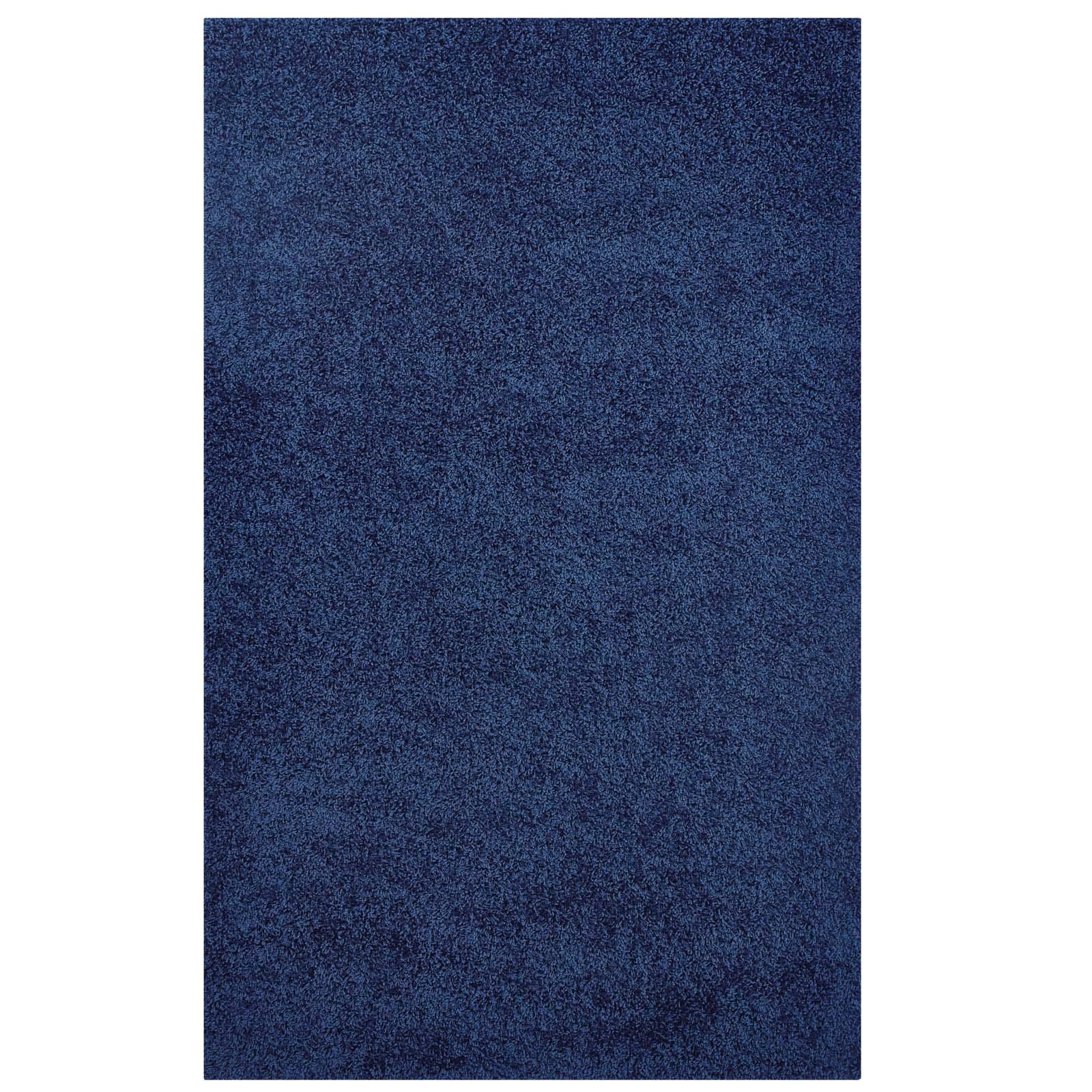 Modern Contemporary Urban Design Navy Blue Area Rug - Non-Slip Living Room Carpet, Soft Fabric Runner for Lounge, Bedroom & Hallway Decor - Perfect for Home, Office & Dorm