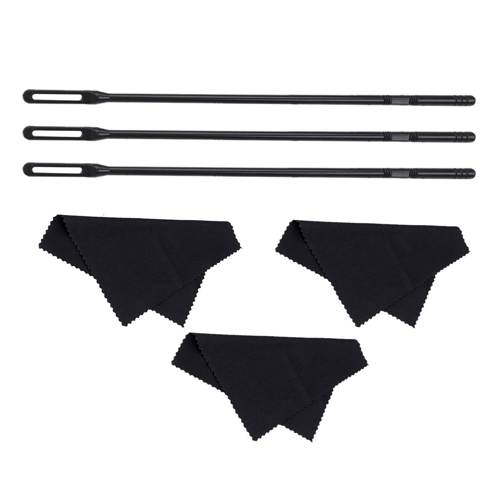Flute Cleaning Kit - Rod & Polishing Cloth Set for Easy Maintenance | Perfect for Flute Care & Performance