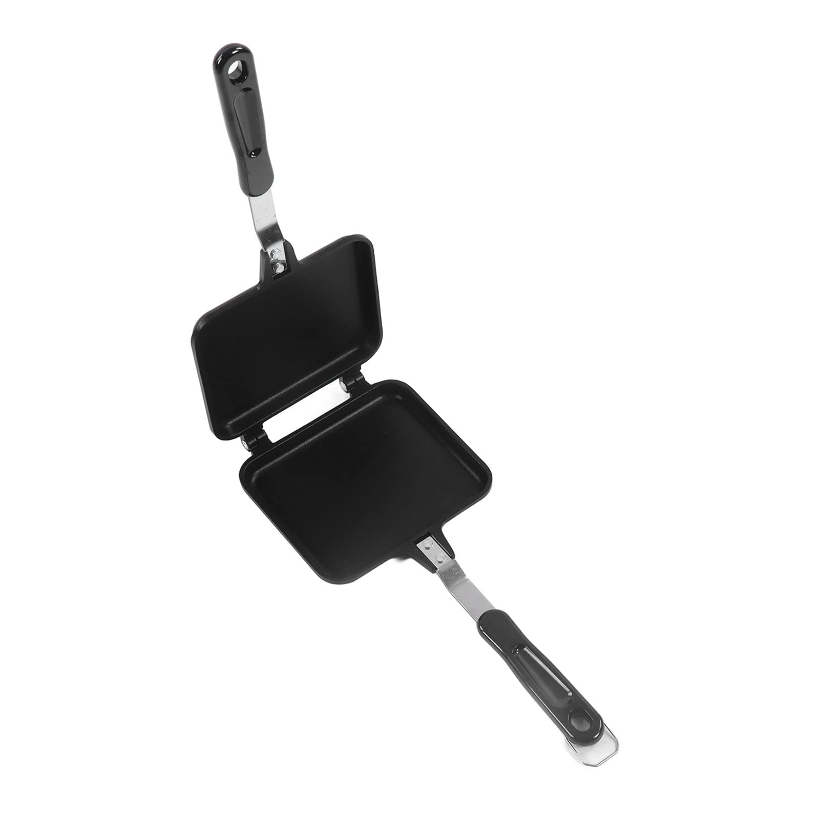 AMONIDA Non-Stick Double-Sided Frying Pan - Even Heat Distribution, Durable Kitchen Cookware for Pancakes, Eggs & Grilled Cheese - Perfect for Breakfast, Camping & Small Kitchens