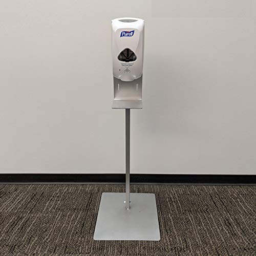 Premium Universal Hand Sanitizer Stand with Non-Slip Base - Ideal for Home, Office, and Public Spaces - American Made Floor Mats for Hygiene Stations