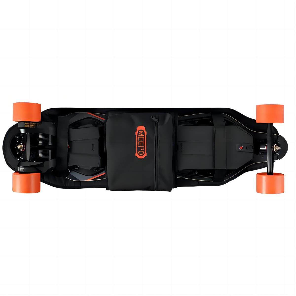 Meepo Waterproof Backpack for Voyager & Envy Electric Longboard Skateboards - Durable Commuter & Travel Storage for School, Work & Outdoor Adventures