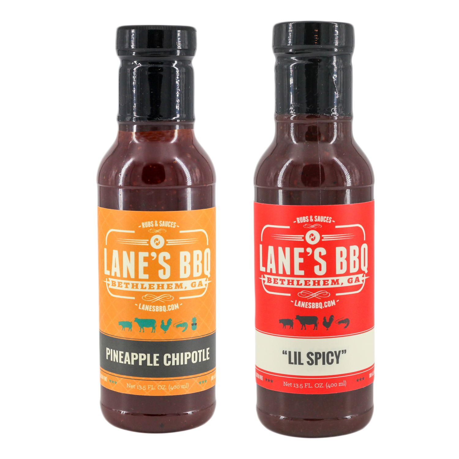 Sweet & Spicy Sauce Set - Gourmet Hot Sauce Gift Box for BBQ, Wings & Tacos - Perfect for Gifting & Home Cooking