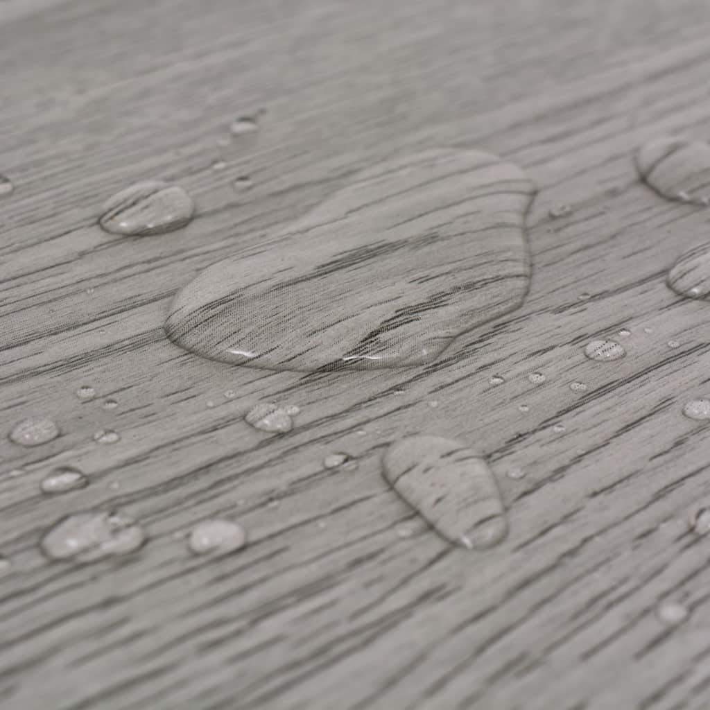 TOPINCN Self-Adhesive Vinyl Flooring - Dark Gray Wood Look Peel and Stick Tiles for Bedroom, Living Room, Kids Room - Easy DIY Installation for Home & Apartment Renovation