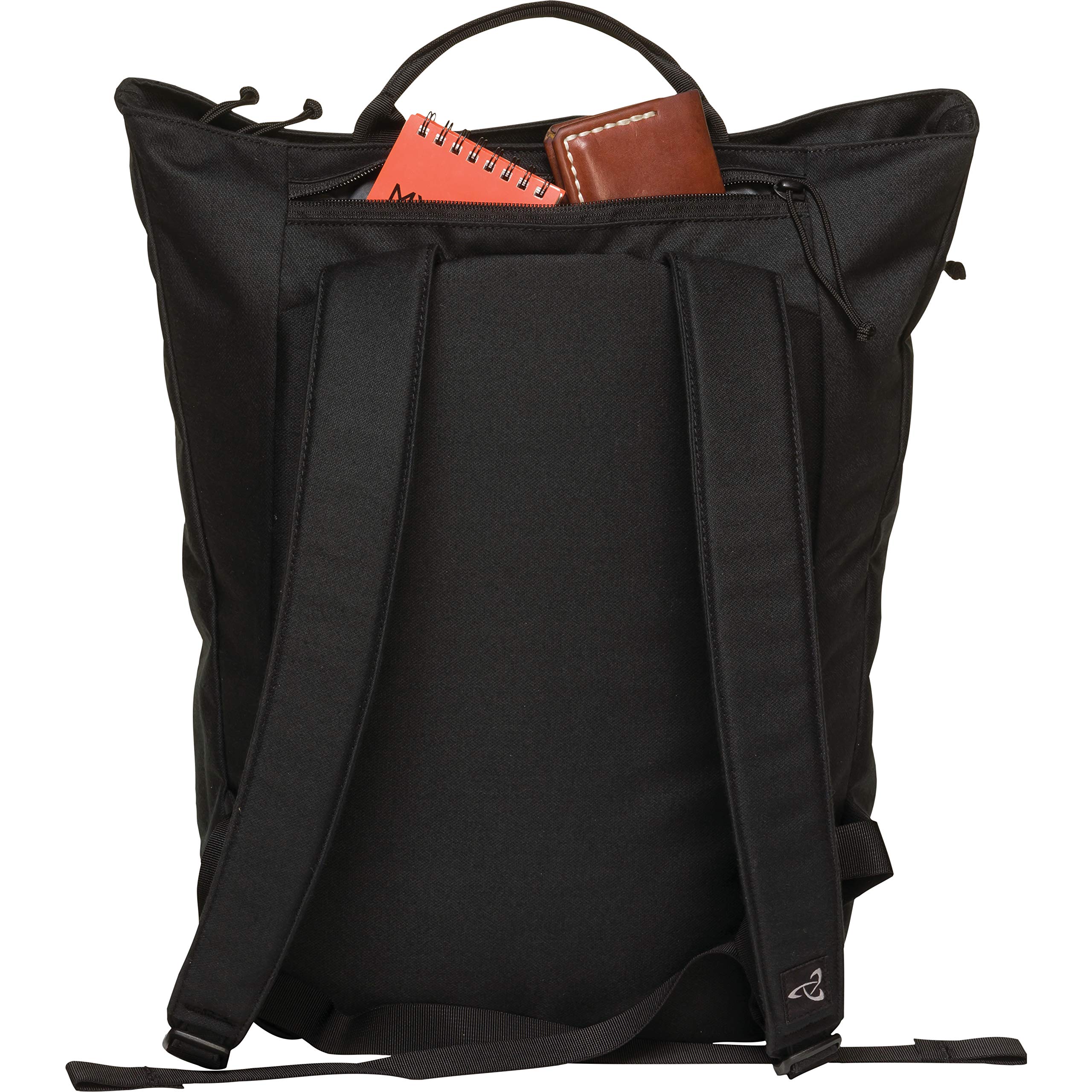 Mystery Ranch Super Market Backpack - 15 Inch Laptop Bag for Work & Travel, 22L Convertible Tote & Backpack (Black) - Perfect for Commuting, Office & College Campus Use