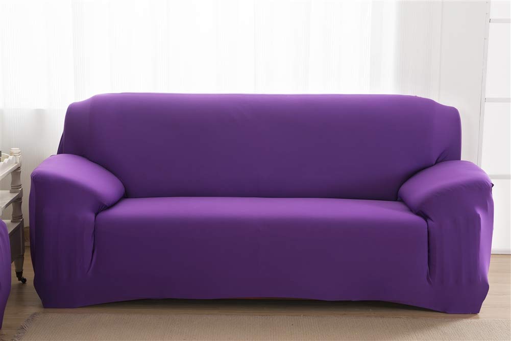 Oncefirst 1-Piece Stretch Sofa Cover - Polyester Spandex Fabric Slipcover for Armchair, Loveseat & Couch (76