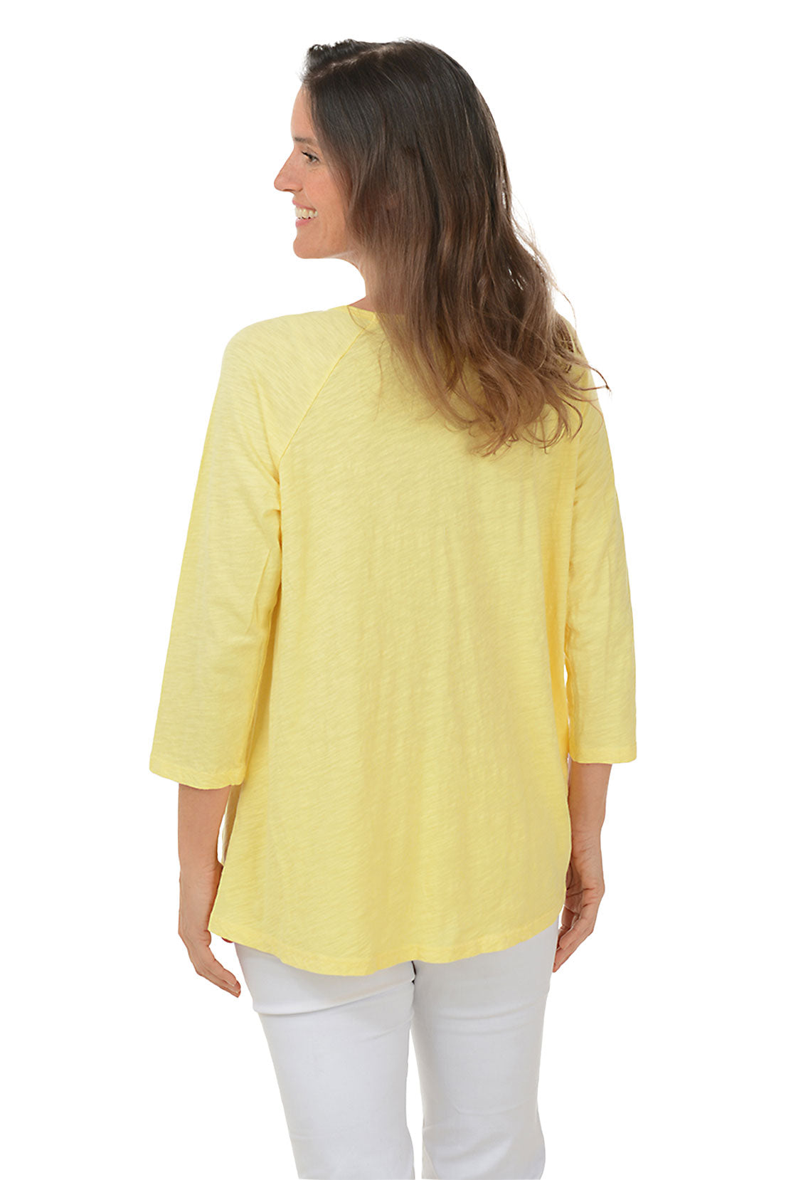 Lola Mineral Wash Double Pocket Knit Top for Women - Soft Comfortable Casual Shirt with Pockets - Perfect for Everyday Wear, Office & Weekend Outfits