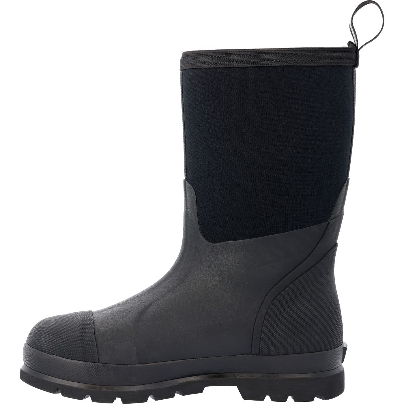 MUCK Men's Chore Mid Waterproof Work Boots - Slip Resistant Rubber Outsole for Construction, Farming & Outdoor Work - Ideal for Wet Conditions & Heavy Duty Use