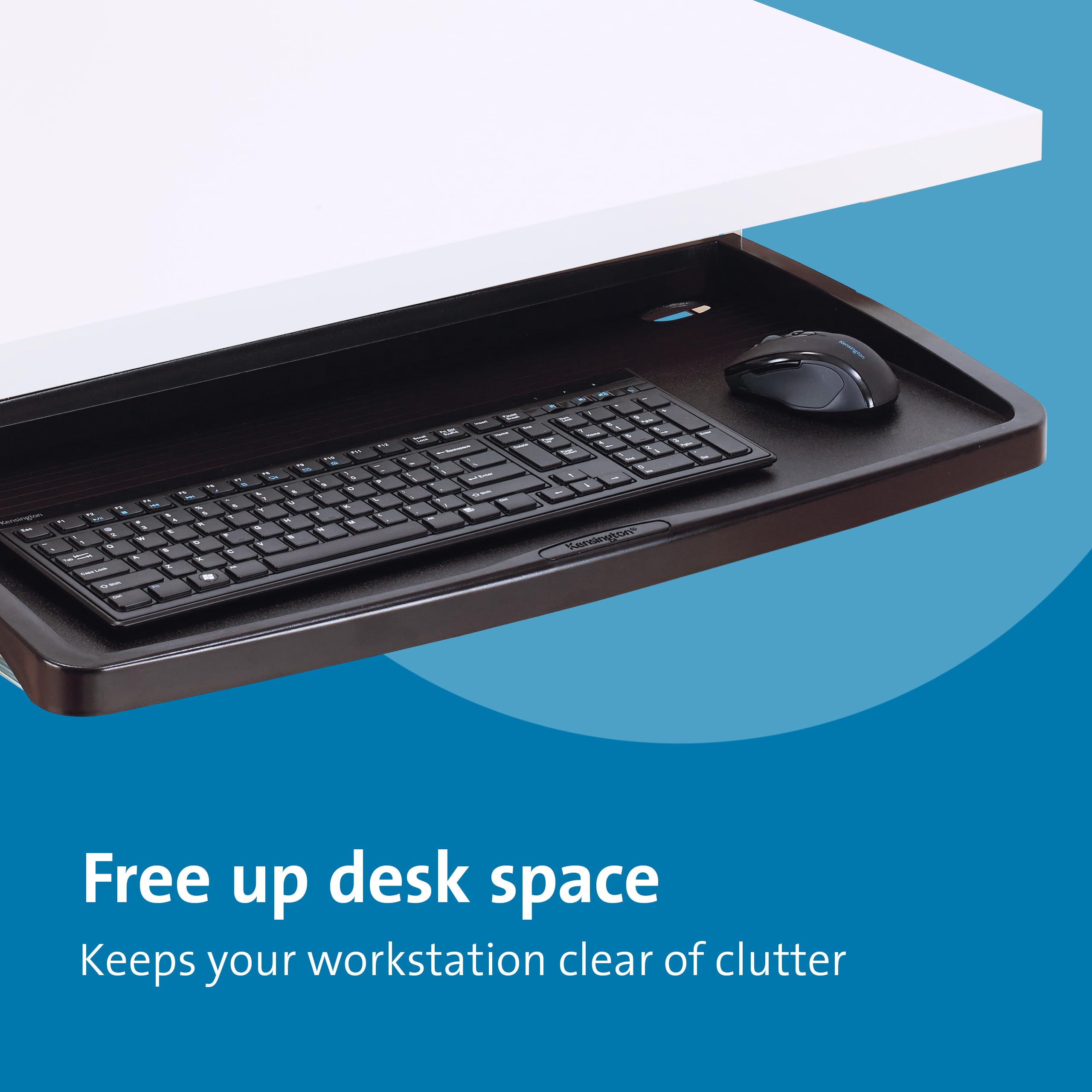 Kensington SmartFit Ergonomic Under Desk Keyboard Tray - Extra-Wide 24.5