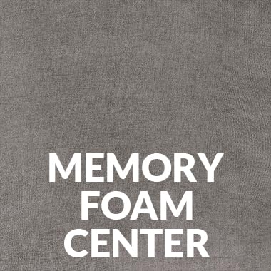 Vintage (Memory Foam Center w/ Poly Bolster)