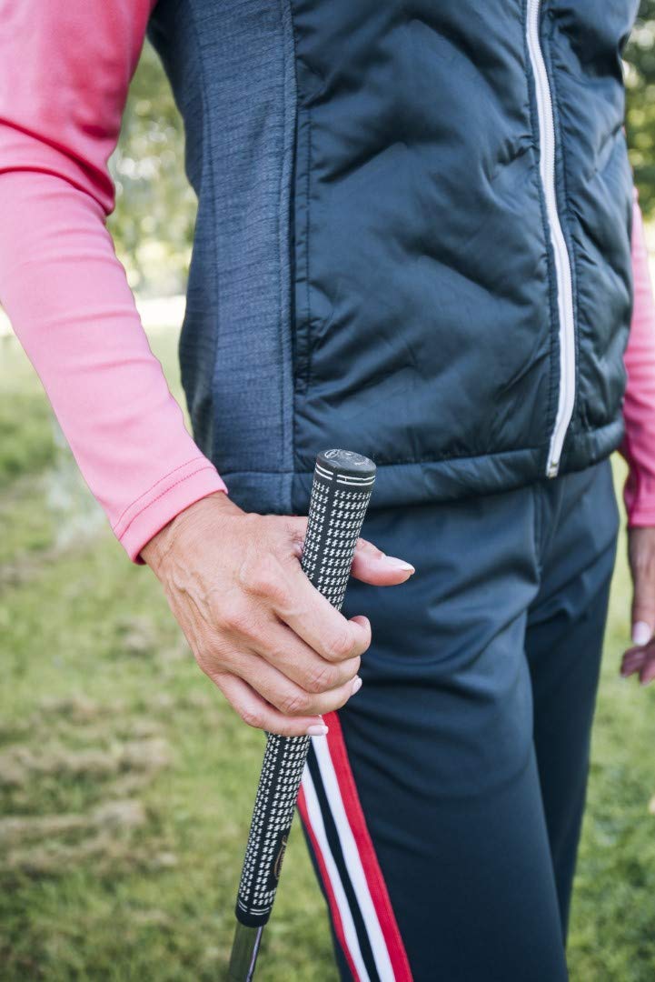 ABACUS Sportswear Dunes Hybrid Sleeveless Women's Golf Vest - Lightweight Full Zip Athletic Vest for Golf, Running & Outdoor Activities | Moisture-Wicking & UV Protection