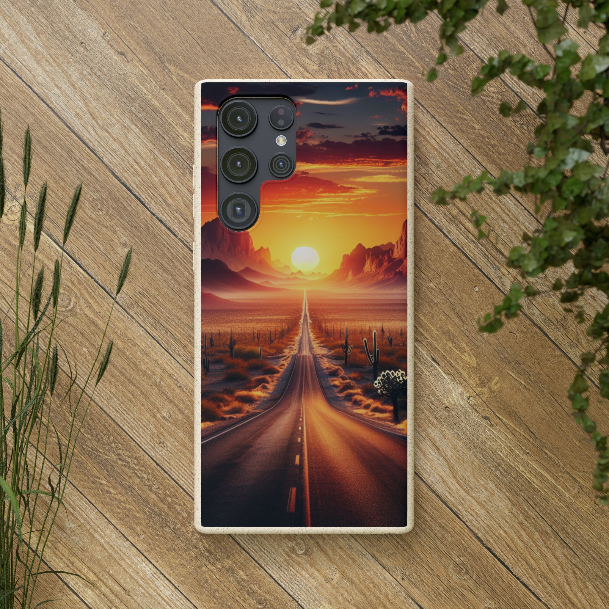 Eco-Friendly Biodegradable Phone Case for Samsung & iPhone - Sustainable Compostable Protective Cover | Perfect for Outdoor Adventures & Daily Use