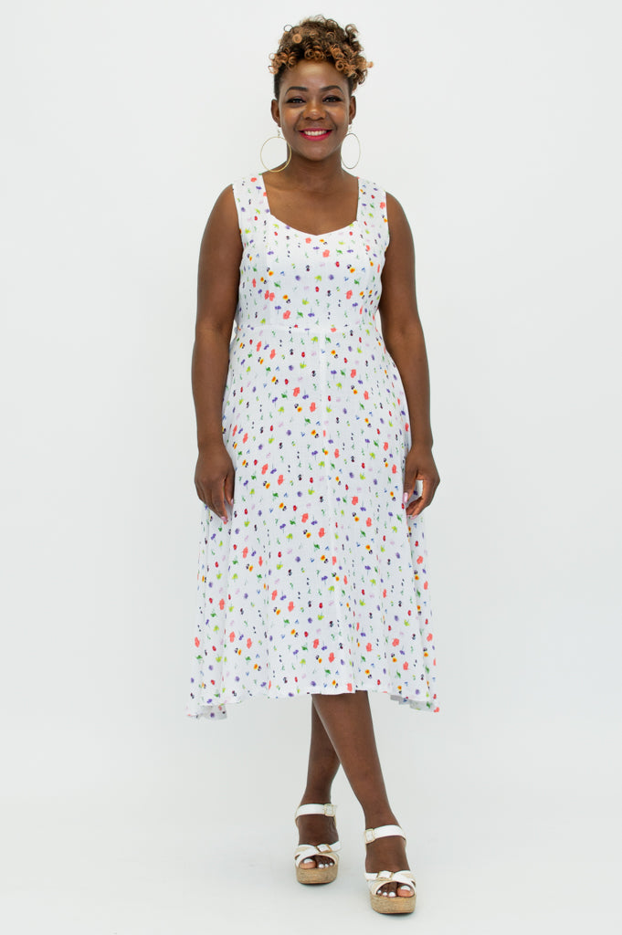 Bristol Dress in Honey Color - Soft Linen Bamboo Blend for Women | Perfect for Summer Outfits, Beach Vacations & Casual Wear