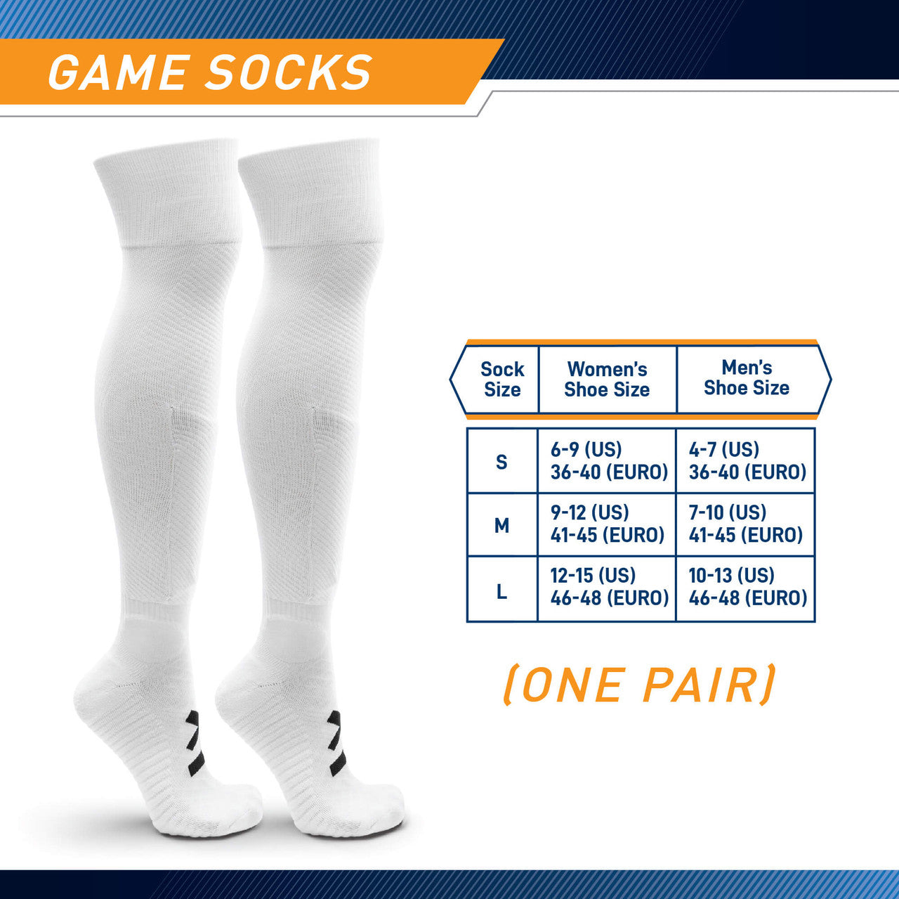 Marcy Sports Soccer Socks - Compression Socks for Shin Guards & Athletic Performance | Perfect for Soccer, Running & Sports Training