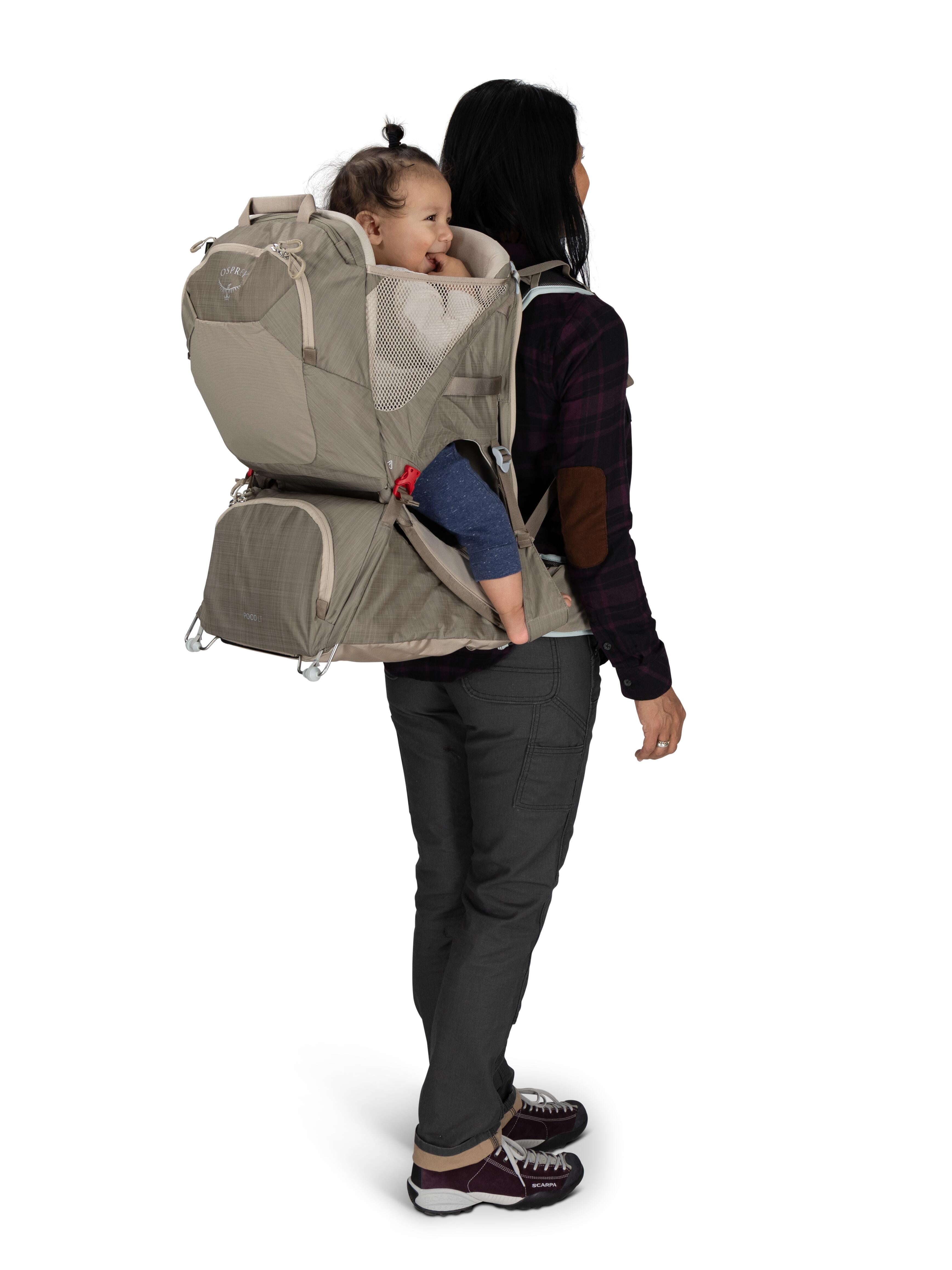 Osprey Poco LT Child Carrier Backpack - Lightweight & Comfortable Hiking Baby Carrier for Outdoor Adventures, Travel & Daily Use