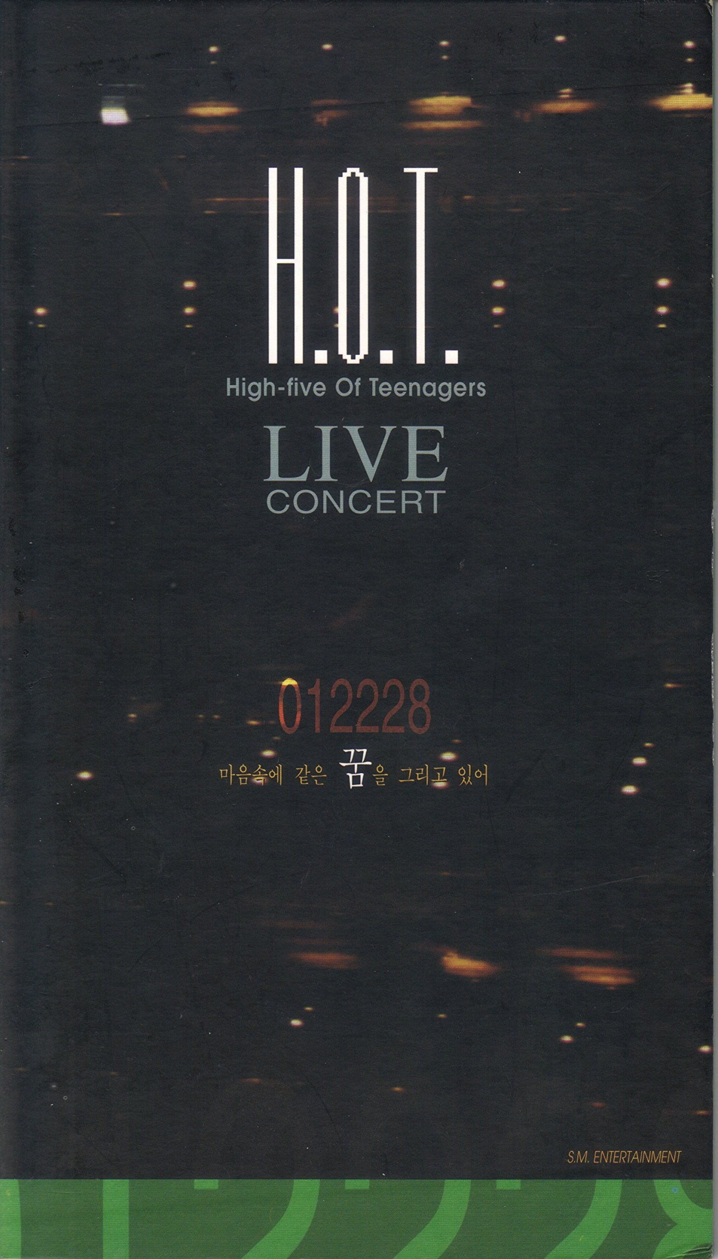 H.O.T. High-five of Teenagers '99 Live Concert Music Video CD + VCD 2-Disc Set | K-Pop Import | Korean Pop Music Dance Collection | Perfect for K-Pop Fans and Nostalgic Music Lovers