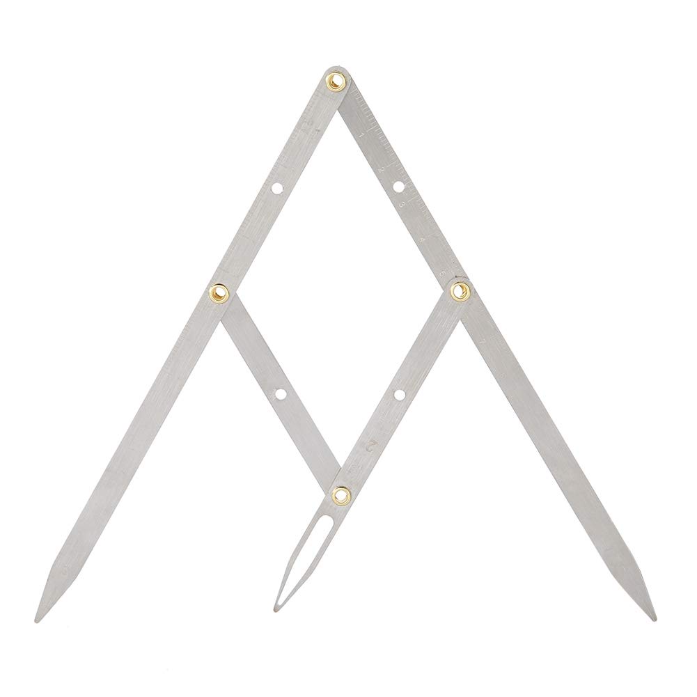 Professional Eyebrow Measuring Tool - Golden Ratio Stainless Steel Ruler for Permanent Makeup & Microblading | Perfect Eyebrow Shaping for Salon, Spa & Home Use