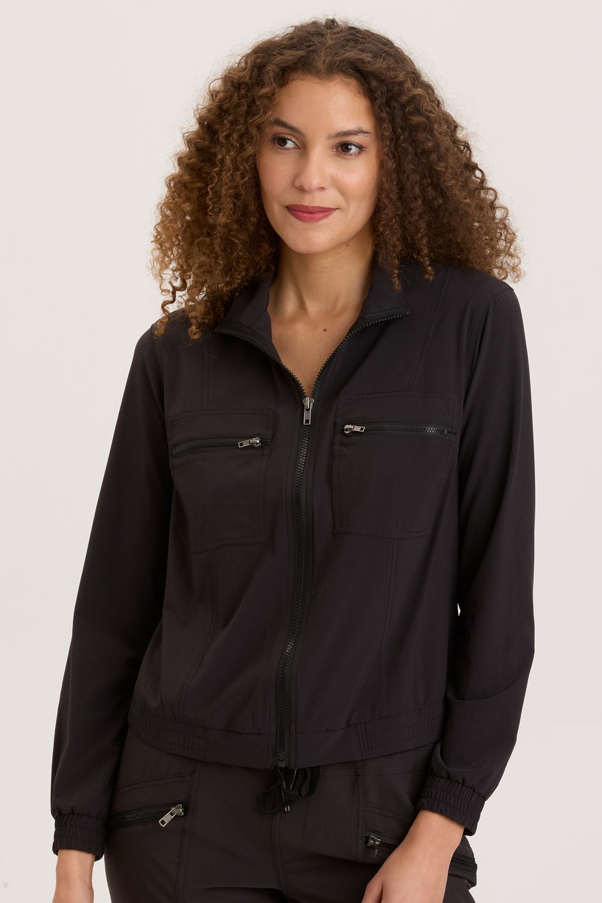 Active Quinn Bomber Jacket - Stylish Lightweight Windbreaker for Men & Women | Perfect for Outdoor Sports, Travel & Casual Wear