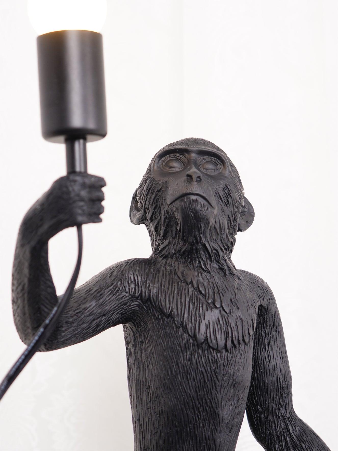 Cute Monkey Table Lamp for Kids - Night Light & Decor for Bedroom, Nursery, Study Room - Perfect for Reading, Relaxing & Creating a Cozy Atmosphere