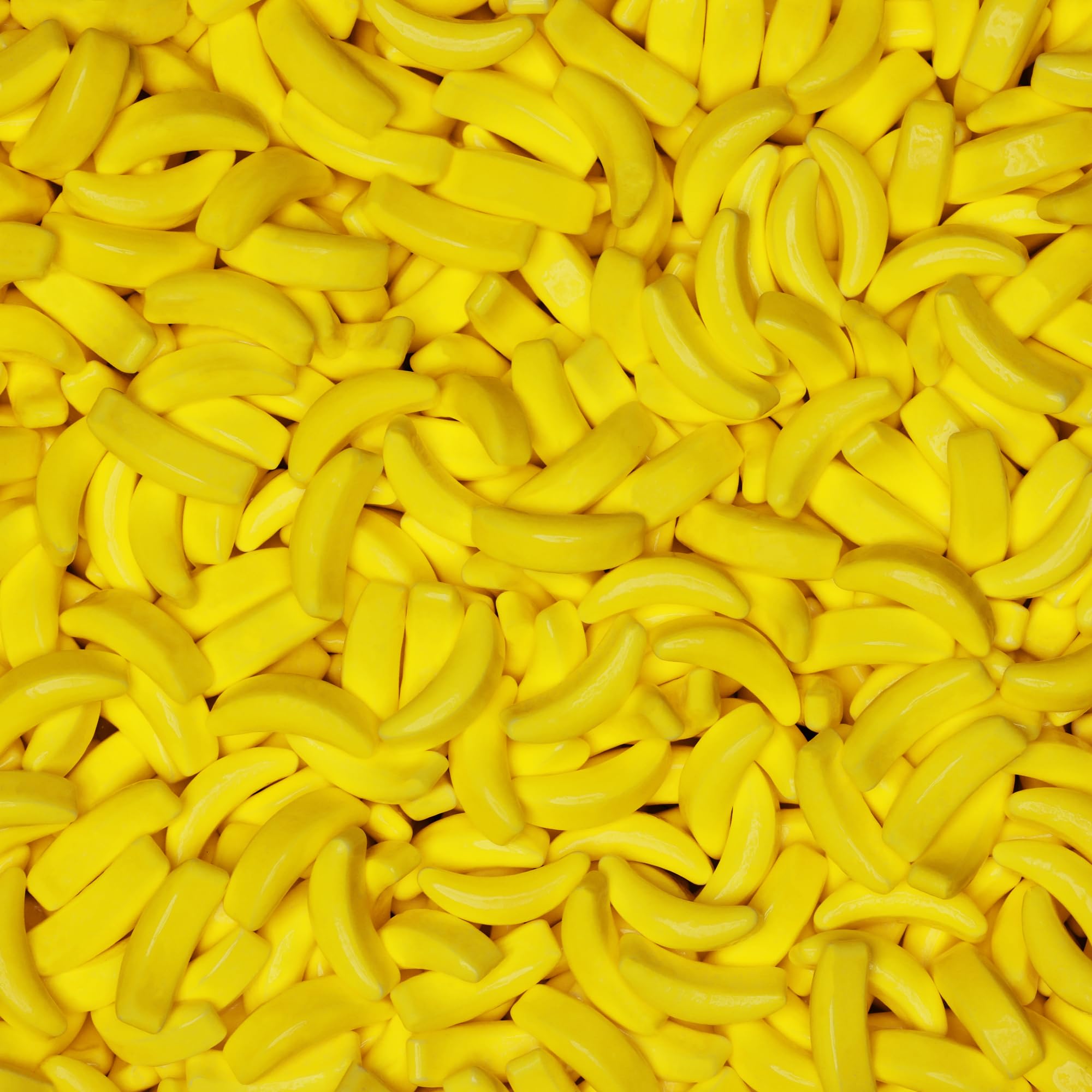 Banana Runts Hard Candy - 1200 Pieces (1.7 lb) Bulk Candy for Gumball Machines, Cake Decorations, Party Favors & Easter Baskets - Yellow Banana Flavored Candy for Pinatas, Goodie Bags & Birthday Parties - Perfect for Candy Buffets and Sweet Treat Displays