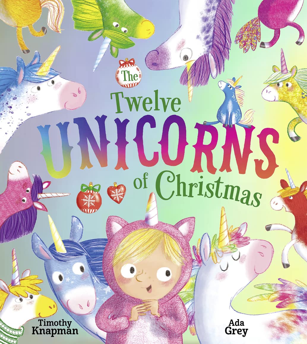 The Twelve Unicorns of Christmas - Magical Holiday Unicorn Decorations for Christmas Tree & Home Decor