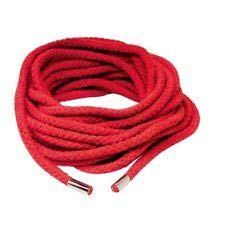 Premium Red Silk Rope - Soft & Durable for Bondage, Restraints & BDSM Play - Perfect for Sensual Massage, Shibari & Erotic Decor