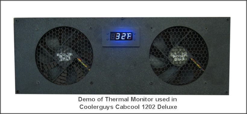 Programmable Thermal Fan Controller with LED Display - Digital Temperature Control for PC Cooling - Perfect for Gaming Rigs, Workstations & Home Computers