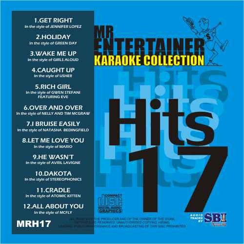 MRH017 Chart Hits Volume 17 - February/March 2005 Music Compilation | Perfect for DJs, Music Lovers & Retro Parties