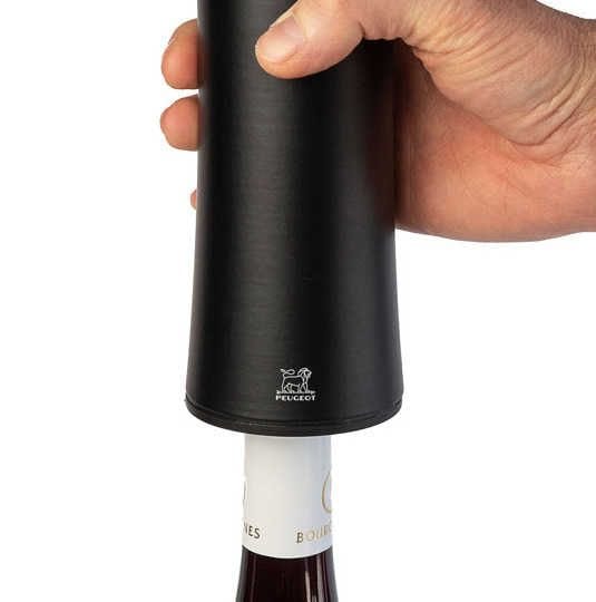 Peugeot Elis Reverse Electric Wine Bottle Opener - Automatic Corkscrew for Easy Wine Opening | Perfect for Home, Parties & Restaurants
