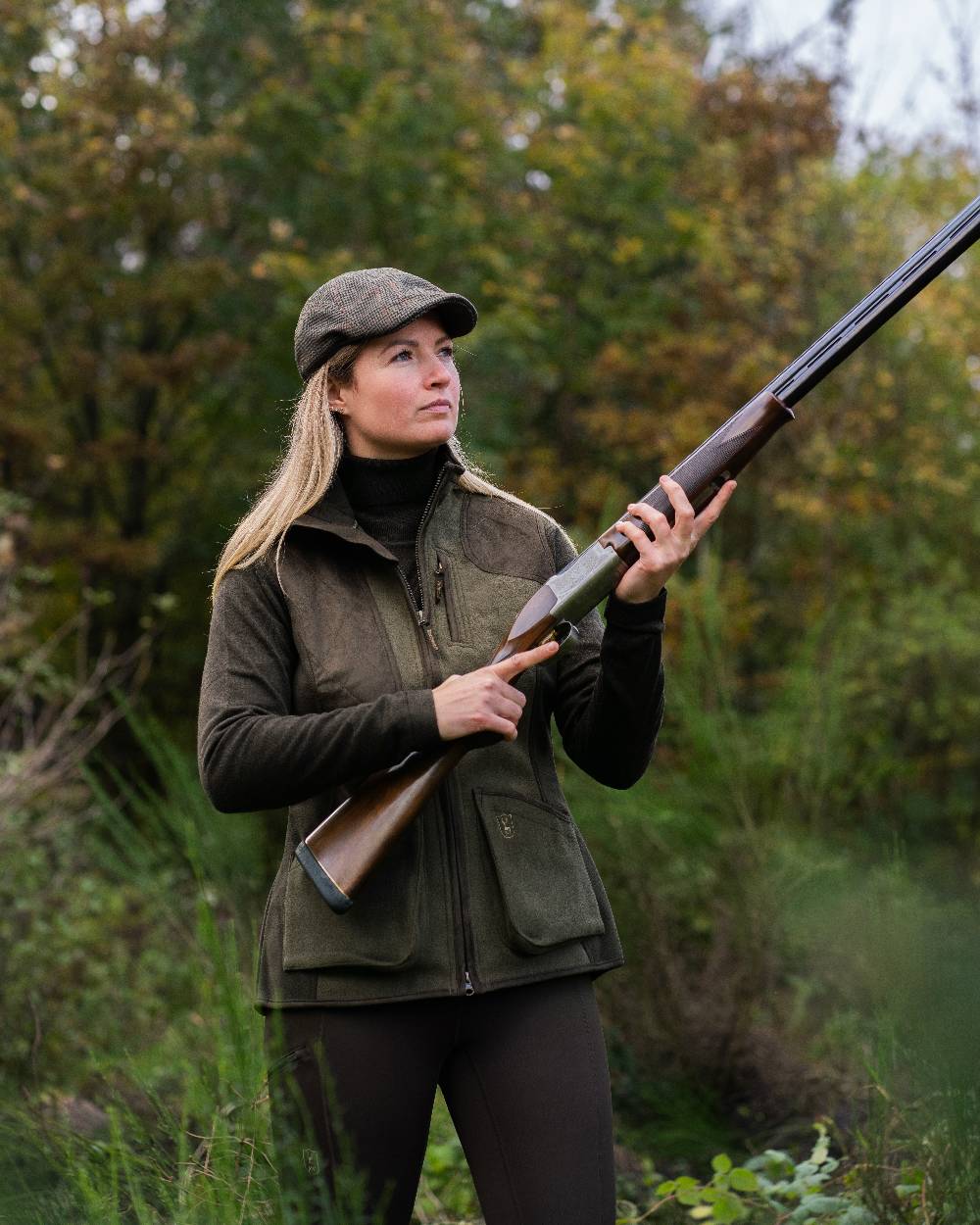 Deerhunter Women's Shooting Vest - Lightweight Hunting Jacket for Outdoor Sports & Shooting Range Activities