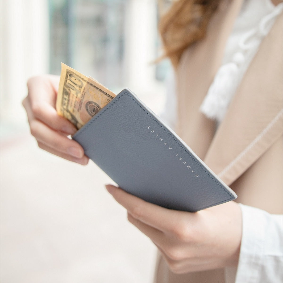Ellery Genuine Leather Bi-Fold Wallet for Men - Slim RFID Blocking Credit Card Holder - Perfect for Everyday Use, Travel & Business
